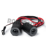 17mm 2LEDs Lights Angel Eyes Headlight for Axial SCX10 TRX4 D90