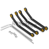 4Pcs/set Metal Linkage Link Rod Set for Kyosho Jimny 32523 1/18 RC Crawler Car