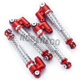 43mm Shocks Aluminum Threaded Tele Absorber Damper for Axial SCX24 Wrangler Bronco Gladiator Deadbolt C10