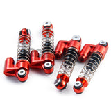 4PCS Metal Shock Absorber Damper with Springs for 1/24 RC Crawler Car