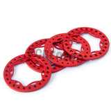 4PCS Aluminum Alloy Wheel Outer Ring for 1/10 RC Crawler Car Accessories