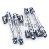 43mm Shocks Aluminum Threaded Tele Absorber Damper for Axial SCX24 Wrangler Bronco Gladiator Deadbolt C10