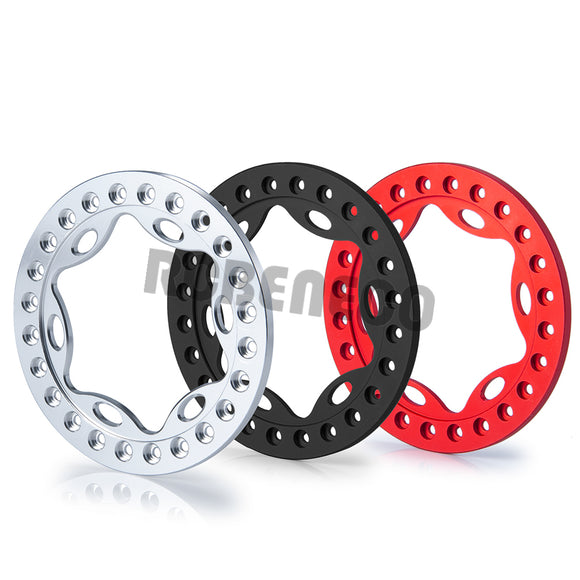 4PCS Aluminum Alloy Wheel Outer Ring for 1/10 RC Crawler Car Accessories