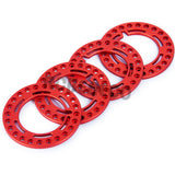 4PCS 1.9inch Aluminum Wheel Outer Beadlock Ring for SCX10 90046 TRX4 D90