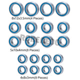 20PCS Sealed Bearing Kit for 1/8 Kyosho Double Dare USA-1 Upgrade Parts