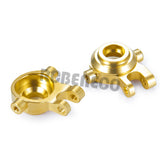 Brass Steering Blocks Knuckle Counterweight for 1/18 RC Crawler TRX4M Bronco Defender Upgrade Parts