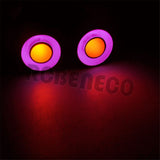 17mm 2LEDs Lights Angel Eyes Headlight for Axial SCX10 TRX4 D90