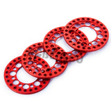 4Pcs Metal Alloy 1.9inch Beadlock Wheel Outer Ring for SCX10 D90 TRX4