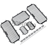 Metal Window Mesh Protective Net Logo for 1/10 RC Crawler Car TRX4