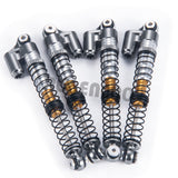 53mm Shocks Aluminum Threaded Tele Absorber Damper Upgrades Parts Accessories for Axial SCX24 Gladiator Deadbolt Bronco Wrangler C10