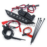 Front Headlights and Rear Taillight Set 6-8.4v for TRAXXAS SLASH 4x4 2wd VXL, XL-5 1/10 RC Car