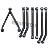 Aluminum High Clearance Chassis Links Set for Axial SCX24 AXI00006 Ford 1/24 RC Crawler Car