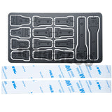 Engine Hood Door Hinge Decoration Cover Stickers for Axial SCX6 AXI05000