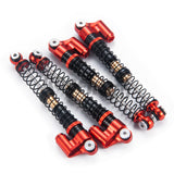 53mm Shocks Aluminum Threaded Tele Absorber Damper Upgrades Parts Accessories for Axial SCX24 Gladiator Deadbolt Bronco Wrangler C10