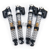 53mm Shocks Aluminum Threaded Tele Absorber Damper Upgrades Parts Accessories for Axial SCX24 Gladiator Deadbolt Bronco Wrangler C10