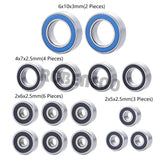 15PCS Blue Ball Bearing Kit for Kyosho MINI-Z 1/28 RC Crawler Car