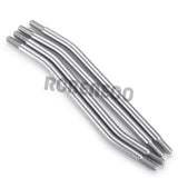 Stainless Steel Links Plastic Rod End Unassembled Kit 313/324mm Wheelbase for TRX-4 TRX4 1/10 RC Car Linkage Parts