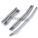 Stainless Steel Links Plastic Rod End Unassembled Kit 313/324mm Wheelbase for TRX-4 TRX4 1/10 RC Car Linkage Parts