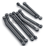 Metal High Clearance Chassis Link Rods Set for 1/18 RC Crawler Traxxas TRX4M Bronco Defender Upgrade Parts