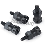 Metal Wheel Hex Adapter Extenders +15mm for 1/10 Losi Hammer Rey, BAJAREY Ford Raptor, Lasernut U4 RC Buggy Truck Parts