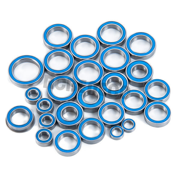 26PCS Rubber Sealed Bearing Kit for 1/10 Arrma 4S BLX Kraton & Outcast