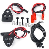 LED Lights Kit White Front Headlight & Red Rear Taillight for 1/8 ARRMA TYPHON 6S BLX TLR Tuned Buggy Upgrade Parts