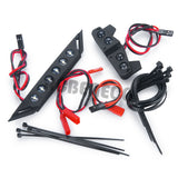 Front Headlights and Rear Taillight Set 6-8.4v for TRAXXAS SLASH 4x4 2wd VXL, XL-5 1/10 RC Car