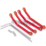 4Pcs/set Metal Linkage Link Rod Set for Kyosho Jimny 32523 1/18 RC Crawler Car