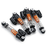 4PCS Metal Shock Absorber Damper with Springs for 1/24 RC Crawler Car