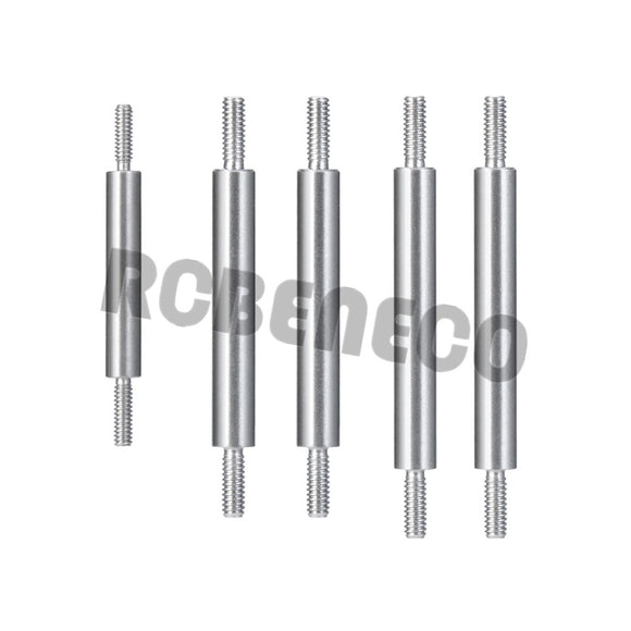 5PCS Stainless Steel Linkage Link Rod for 1/18 Kyosho Jimny