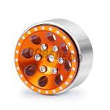 1.0inch Metal Beadlock Wheels Rims for Axial SCX24 1/24 RC Crawler Car