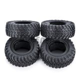 4PCS Rubber Tyres 15x38mm for Kyosho 1/18 Jimny Upgrade Parts