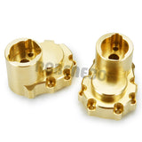 Brass Heavy Duty Counter Weight Portal Drive Axle Housing Counterweight for Traxxas TRX4