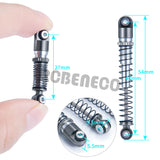 48mm Aluminum Threaded Shock Absorber with Springs for 1/24 RC Crawler Axial SCX24