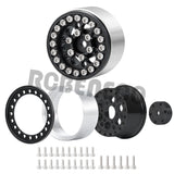 4PCS Beadlock Aluminum Alloy Wheel Hub for Axial SCX24