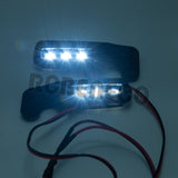 Front Bumper Side Spotlight LED Lights Bar for Traxxas TRX4 Bronco