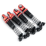 Shock Absorber Aluminum Alloy Damper with Spare Springs for 1/18 Kyosho Jimny RC Crawler Car