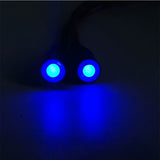 Angel and Demon Eyes 2LEDs Headlamps 10mm for Axial SCX10 TRX4 D90