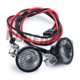 Round/Square LED Headlights Spotlight DC 5-7.4V for Traxxas TRX4 TRX6