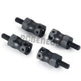 Metal Wheel Hex Adapter Extenders +15mm for 1/10 Losi Hammer Rey, BAJAREY Ford Raptor, Lasernut U4 RC Buggy Truck Parts