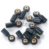 10PCS Plastic M2 Rod End Ball Head Holder Tie Rod Ends Wear Resisting Ball Joints for RC Boat Car Aircraft Trucks Buggys