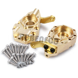 Brass Portal Housing 2pcs RC Front Steering Knuckles RC Counterweight for 1/10 RC Crawler TRX-4 TRX4 TRX-6