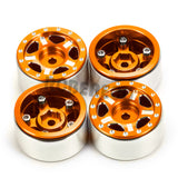 4PCS 1.0" Micro Beadlock Wheel Rim for 1/24 RC Crawler Car