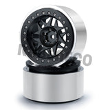 1/2/4pcs CNC Aluminum 2.9" Beadlock Wheel Rim forAxial SCX6