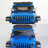 Square LED Light Spotlight for 1/24 RC Crawler Axial SCX24 Wrangler AXI00002 Gladiator AXI00005