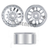 4pcs Metal Beadlock Wheels Rims for Axial SCX24 RC Crawler Car