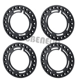 4PCS 1.9inch Aluminum Wheel Outer Beadlock Ring for SCX10 90046 TRX4 D90