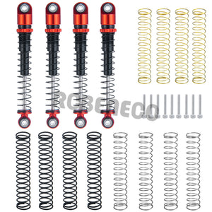 48mm Aluminum Threaded Shock Absorber with Springs for 1/24 RC Crawler Axial SCX24