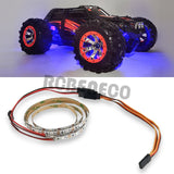 50 CM Length LED Light Strip for RC Airplane Flying Wing Plane AR Wing Drone Model 1/10 RC Car Truck Traxxas