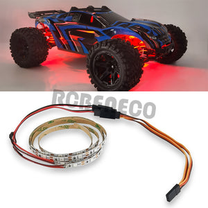 50 CM Length LED Light Strip for RC Airplane Flying Wing Plane AR Wing Drone Model 1/10 RC Car Truck Traxxas